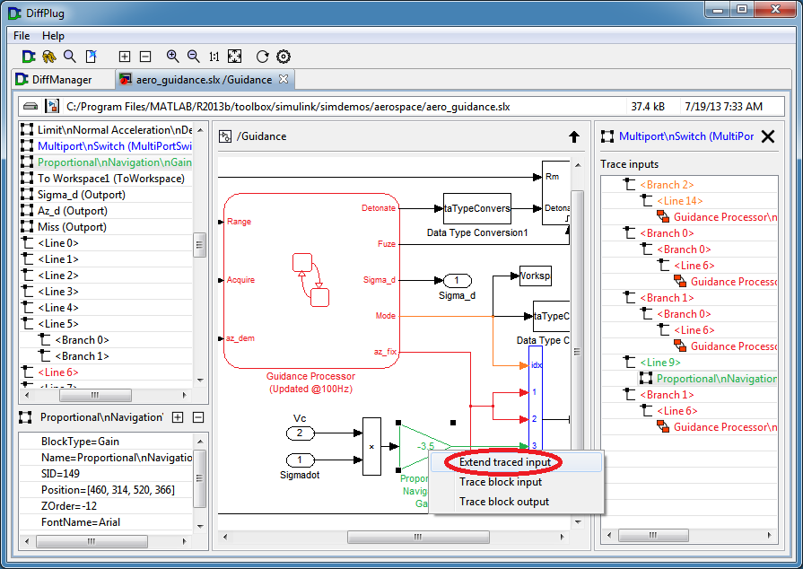 Simulink model about to be extended