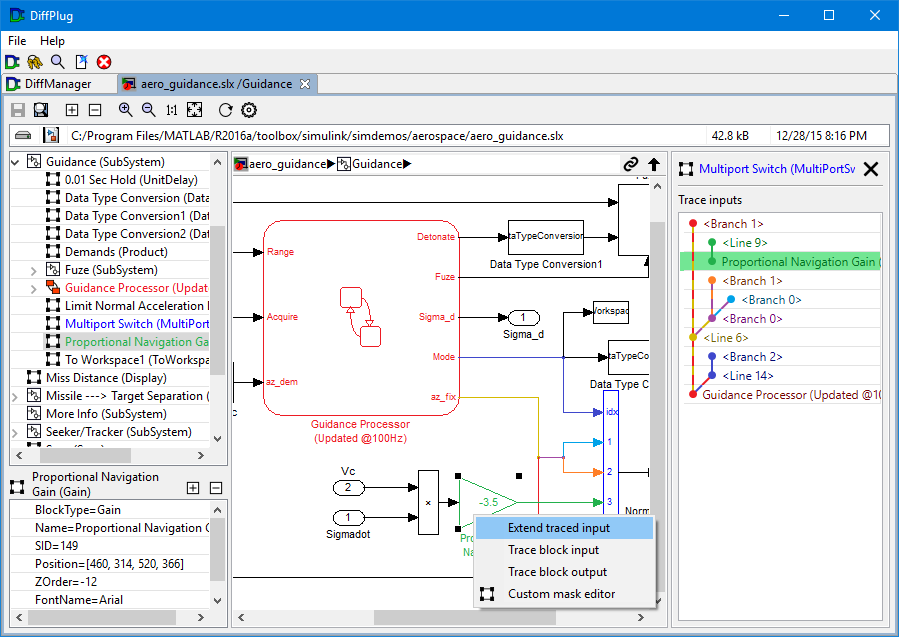 Simulink model about to be extended