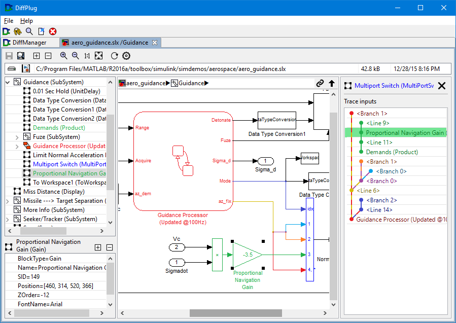 Simulink model extended once