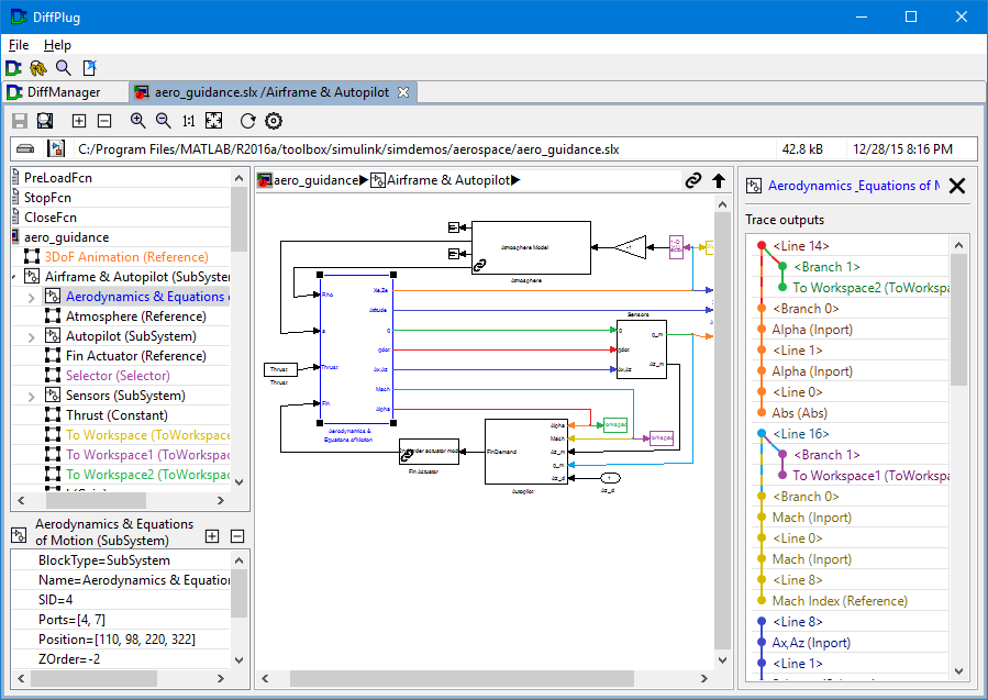 Tracing lots of outputs