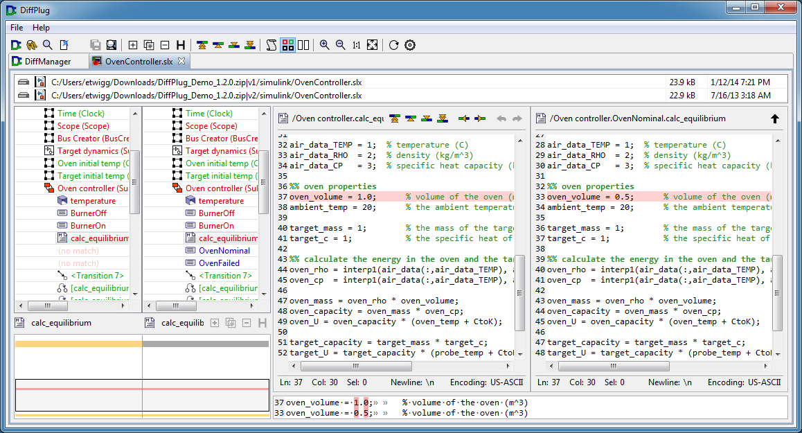 Simulink differ