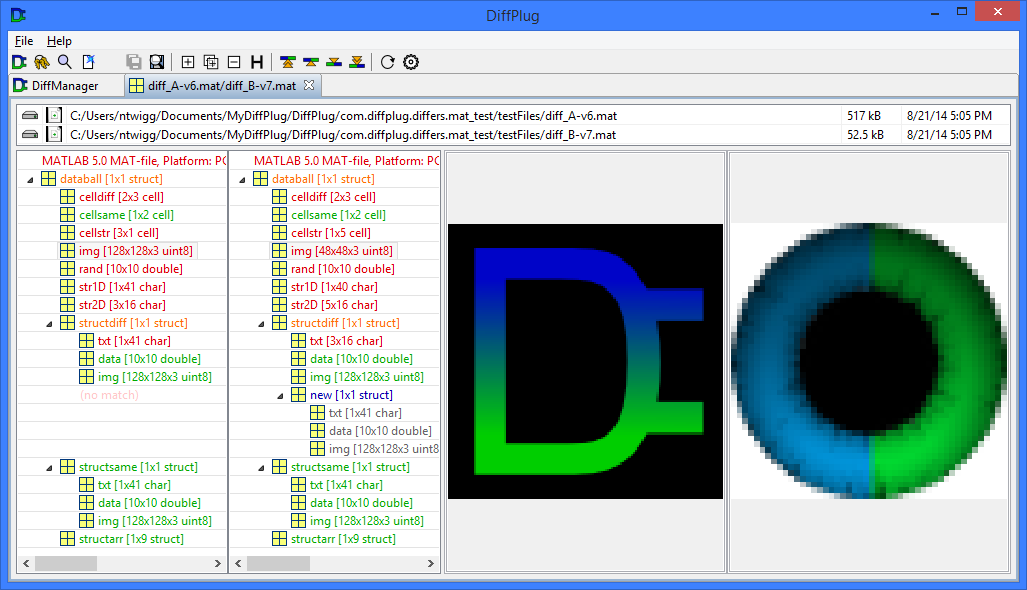 MAT-File differ