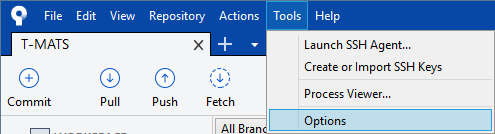 SourceTree tools options