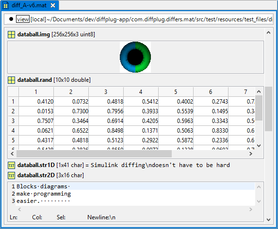 MAT-File viewer primitives