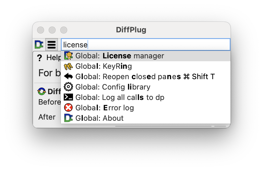 Missing a license warning