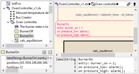 Simulink multiline property view